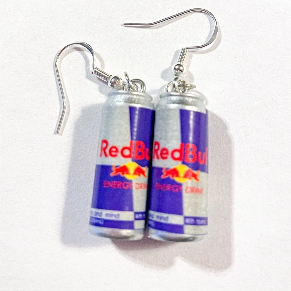 Red Bull Can Dangle Earrings
